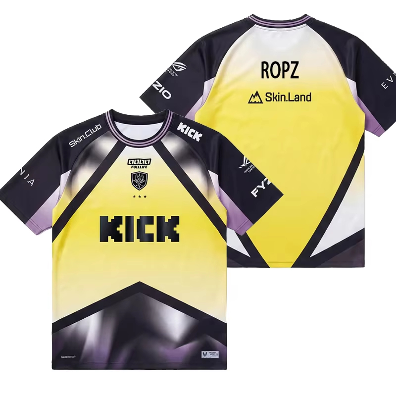Esports Gaming Club - 2026 Team Vitality Men T-shirts Summer