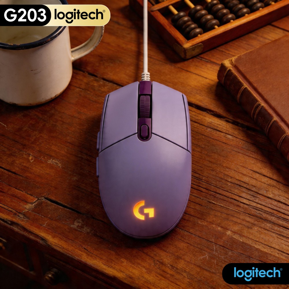 Logitech Mouse G203 - Logitech G203 Wired Gaming Mouse Durable