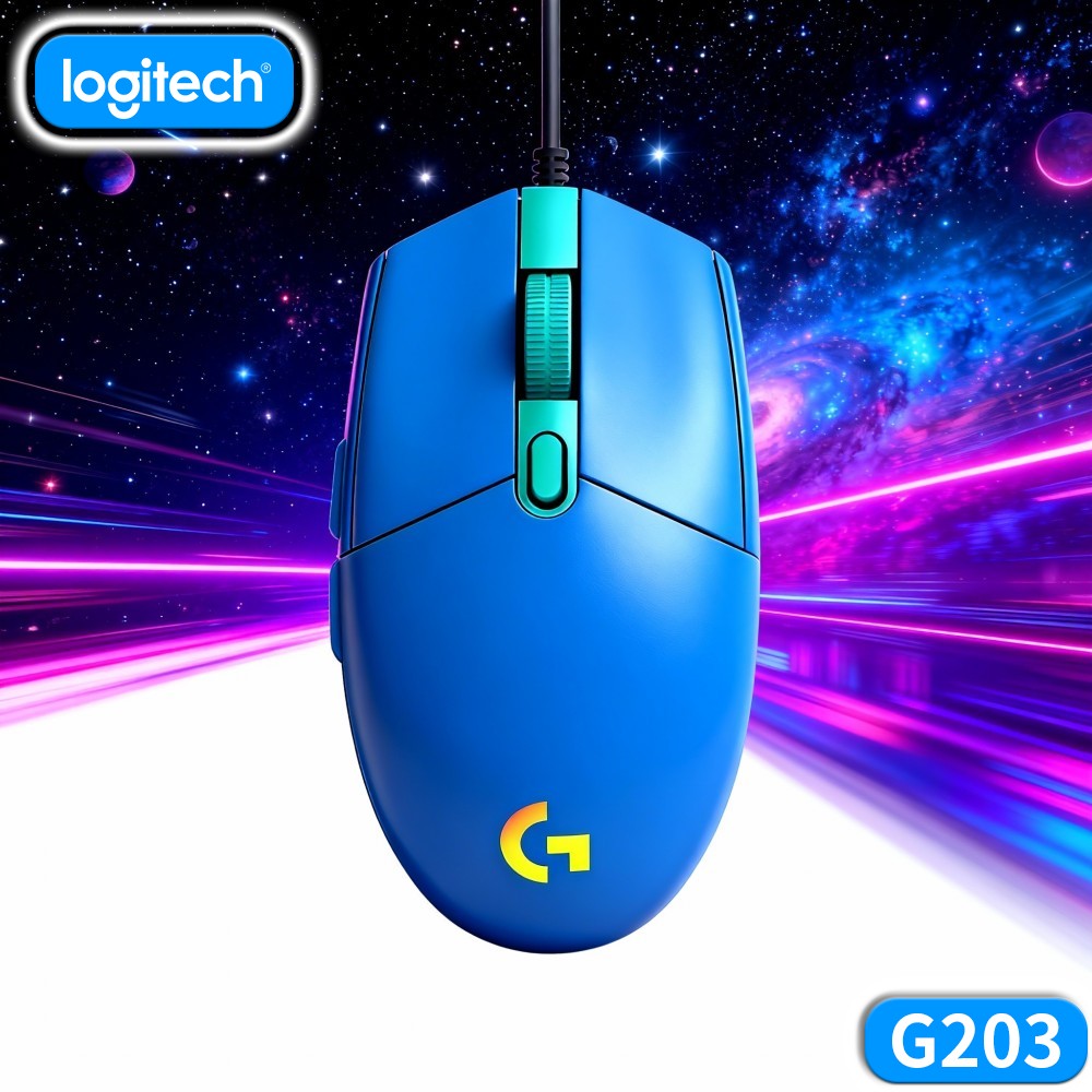 Logitech Mouse G203 - Logitech G203 Wired Gaming Mouse Easy