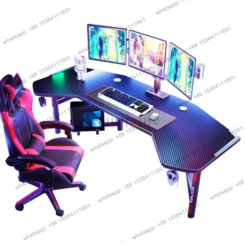 Esports Gaming Furniture - White Computer Desk Office Furniture Desktop