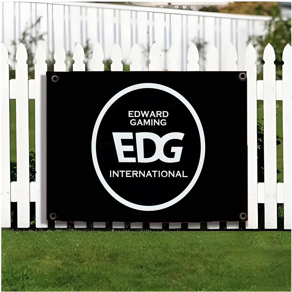 Esports Gaming Club - esports club E-Edward Gaming Flags Edgeless
