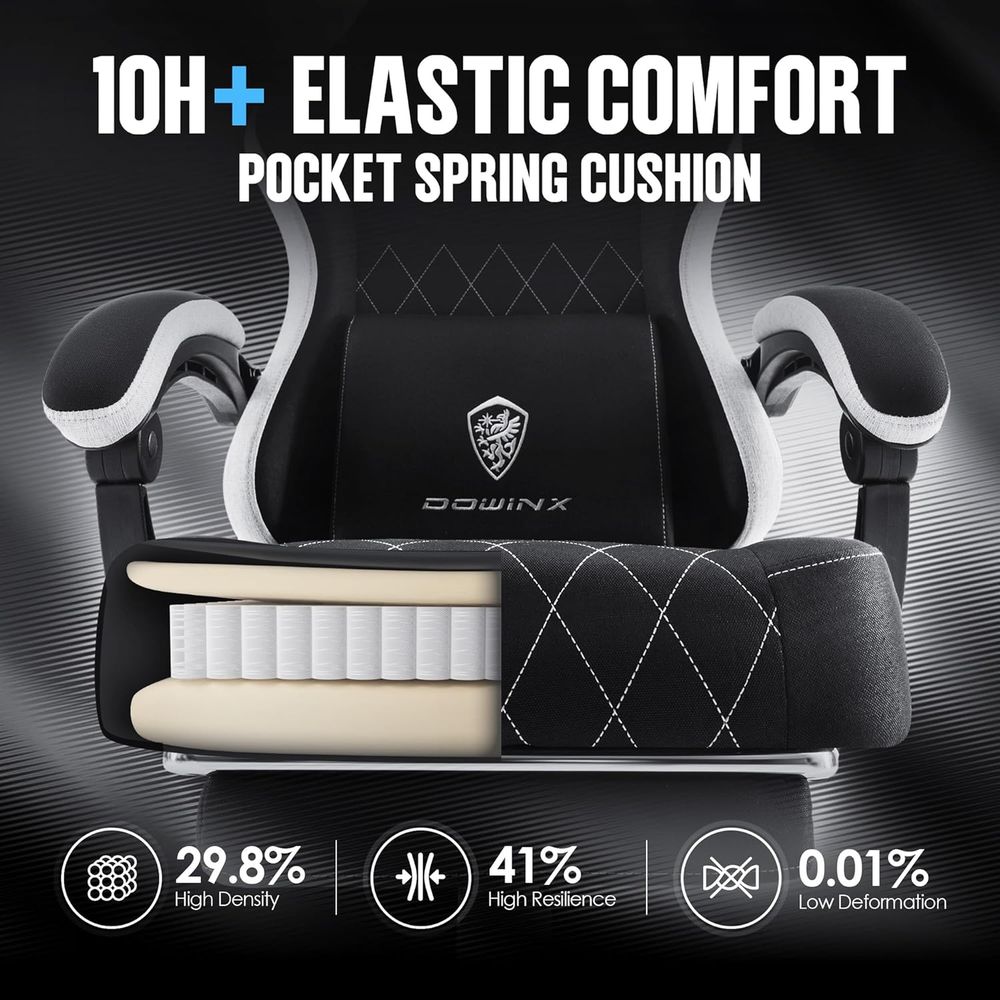 abric Gaming Chair, Ergonomic  - огляд і ціна Video Gaming & Esports Usd Acc