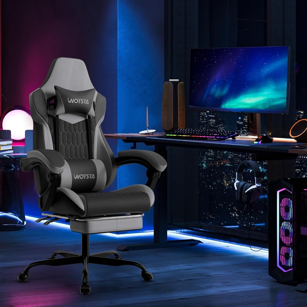Ergonomic PVC Leather Gaming C - огляд і ціна Video Gaming & Esports Usd Acc