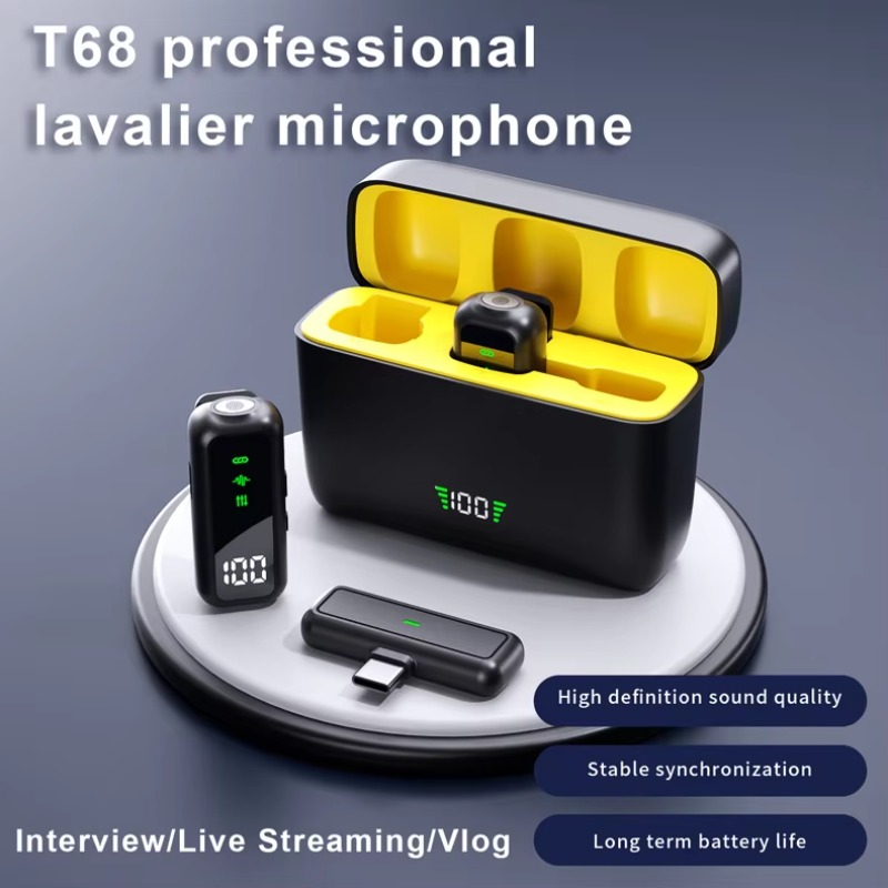 Wireless Lavalier Microphone A - огляд і ціна Video Gaming & Esports Usd Acc