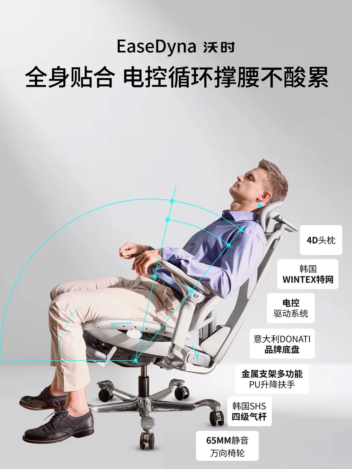 Ergonomic Office Chair with El - огляд і ціна Esports Gaming Furniture
