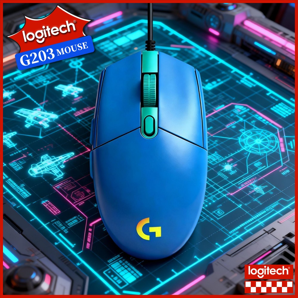 Logitech G203 Wired Gaming Mou - огляд і ціна Logitech Mouse G203