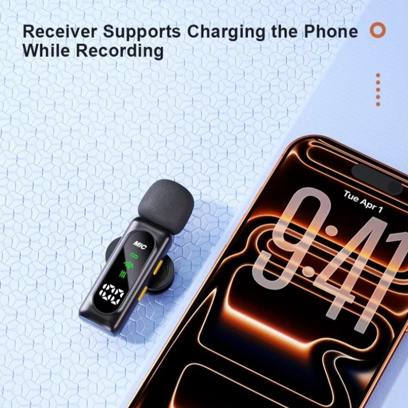 Mini Wireless Lavalier Microph - огляд і ціна Video Gaming & Esports Usd Acc