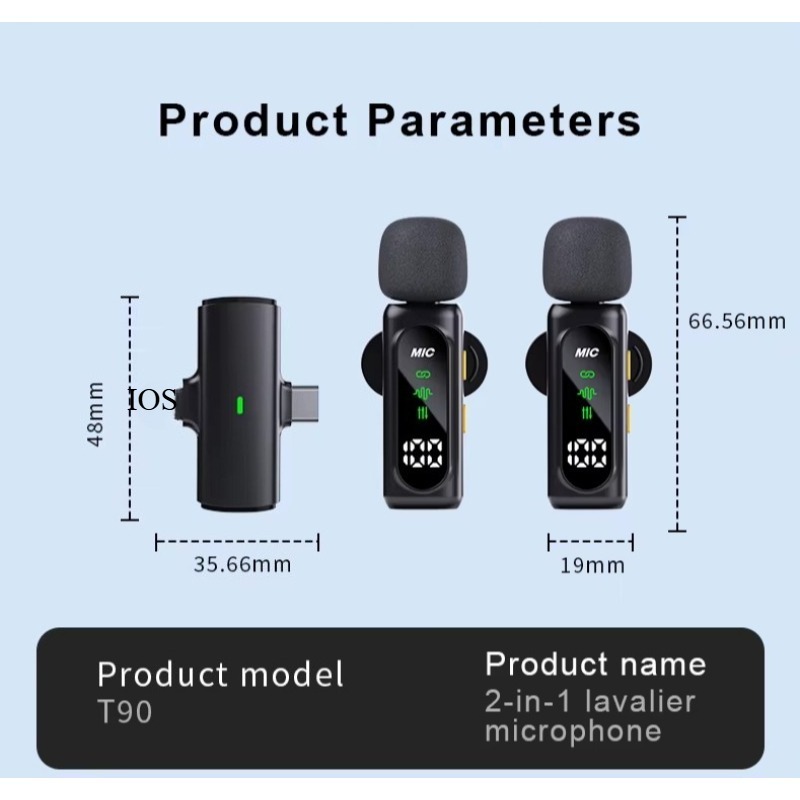 Mini Wireless Lavalier Microph - огляд і ціна Video Gaming & Esports Usd Acc