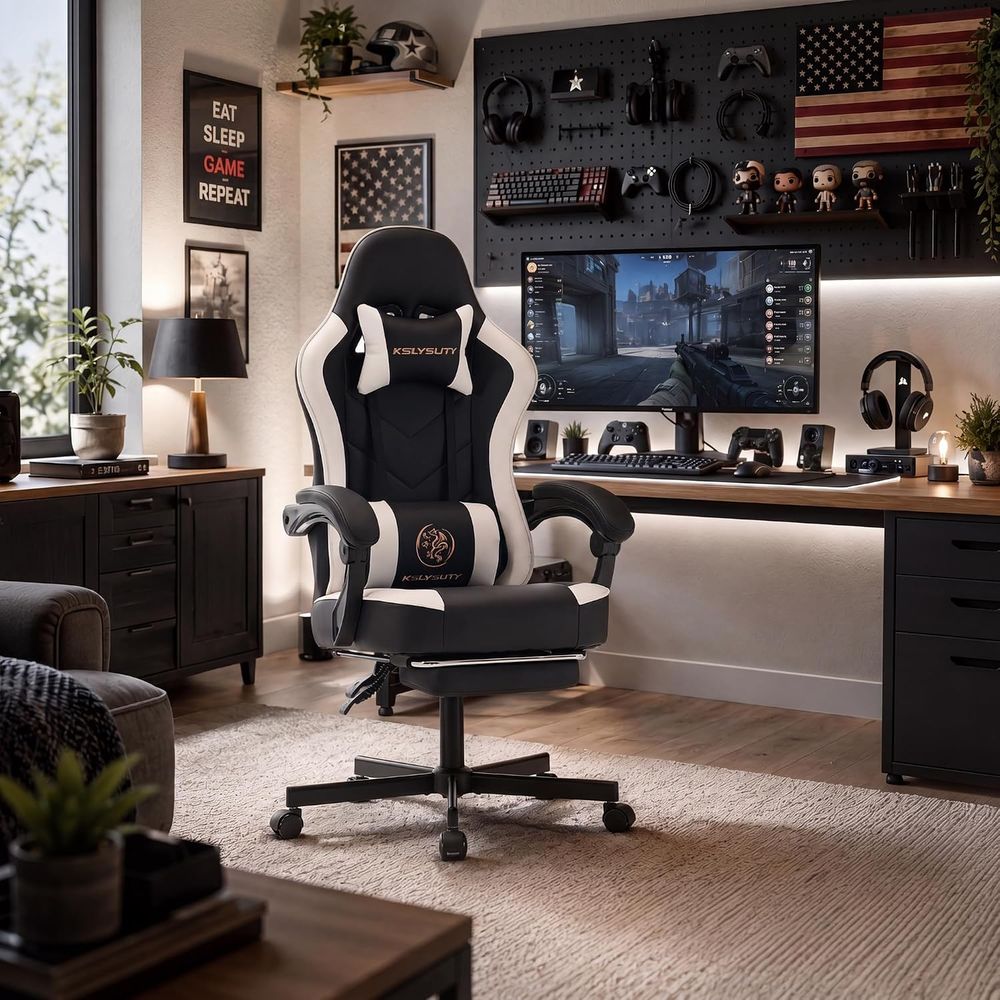 Desk Computer Gaming Chair - H - огляд і ціна Video Gaming & Esports Usd Acc