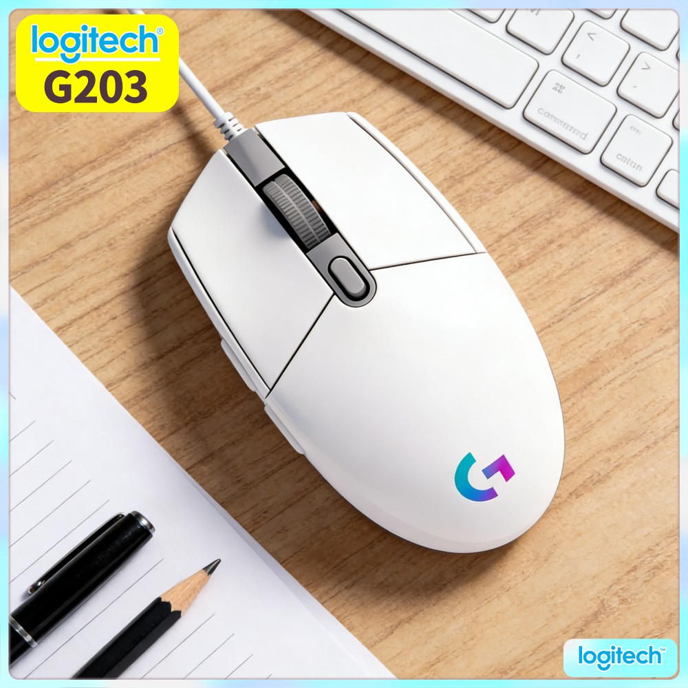 Logitech G203 Wired Gaming Mou - огляд і ціна Logitech Mouse G203