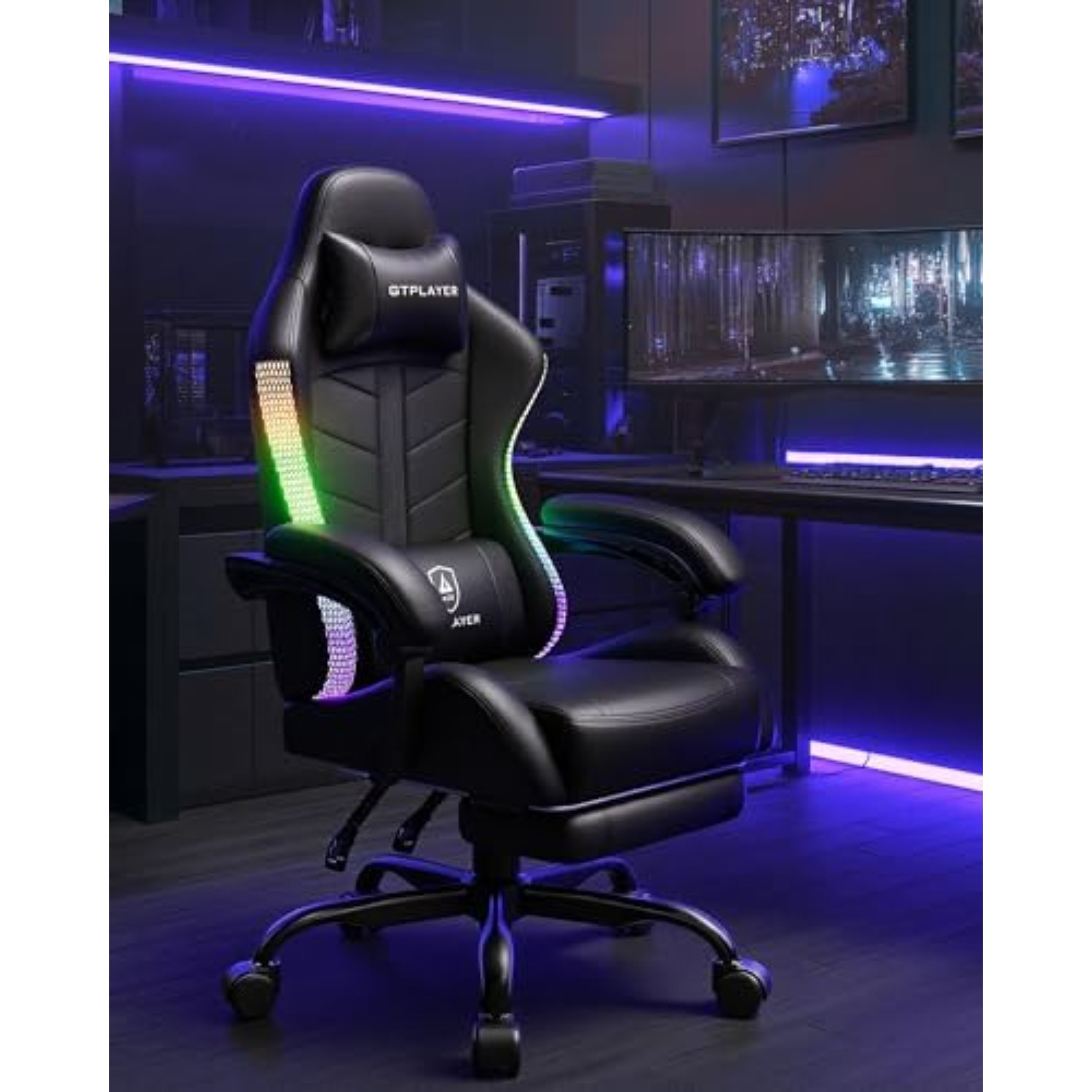 Gaming Chair, Computer Game Ch - огляд і ціна Video Gaming & Esports Usd Acc