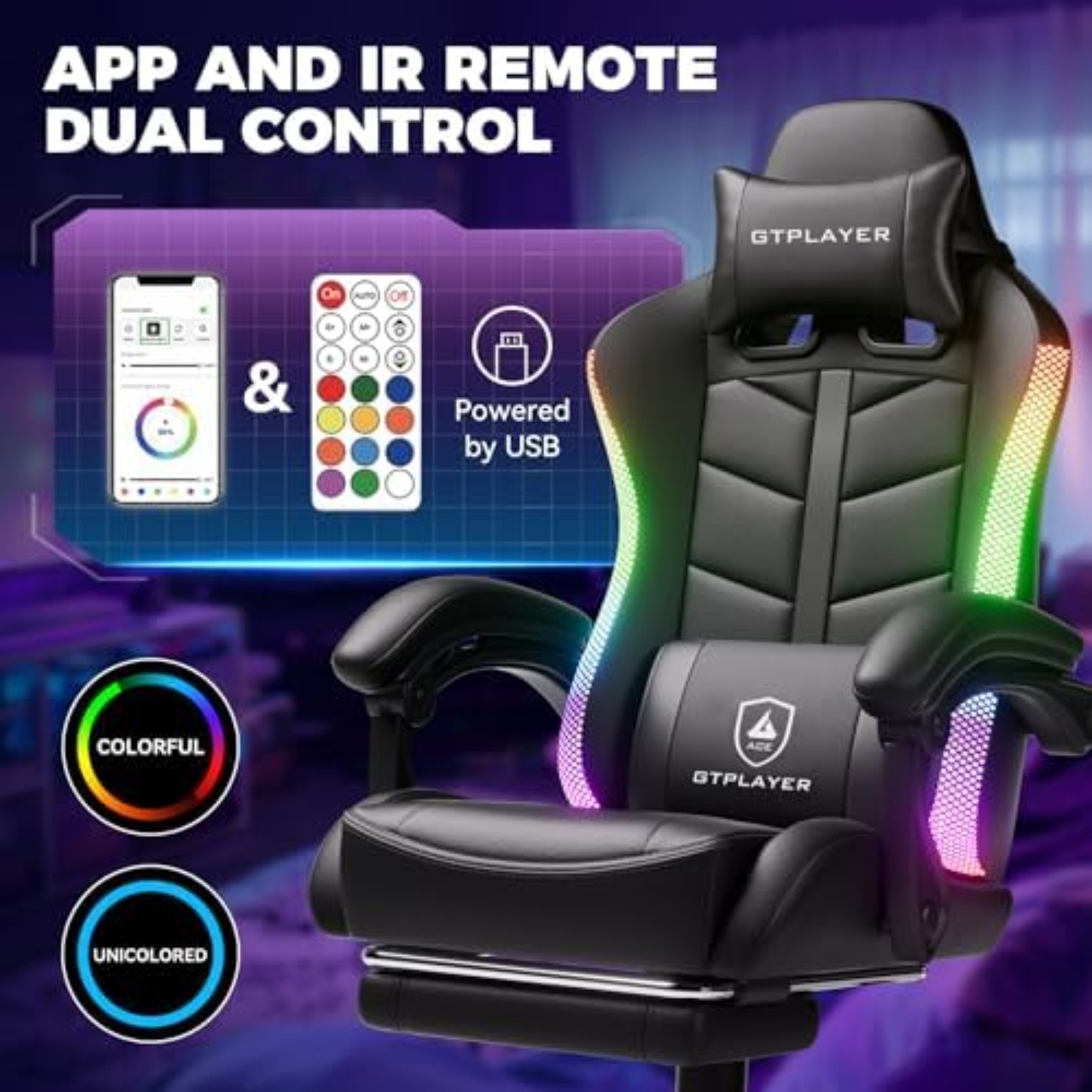 Gaming Chair, Computer Game Ch - огляд і ціна Video Gaming & Esports Usd Acc